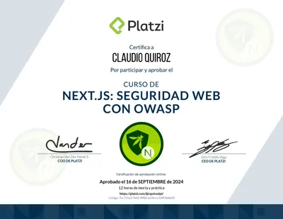 Next.js OWASP