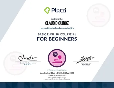 Inglés A1